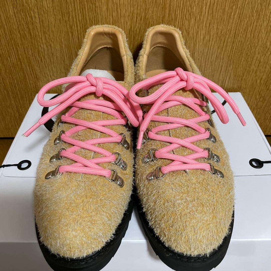 靴 CRICLE CAGE MOUNTAIN DERBY KHAKI