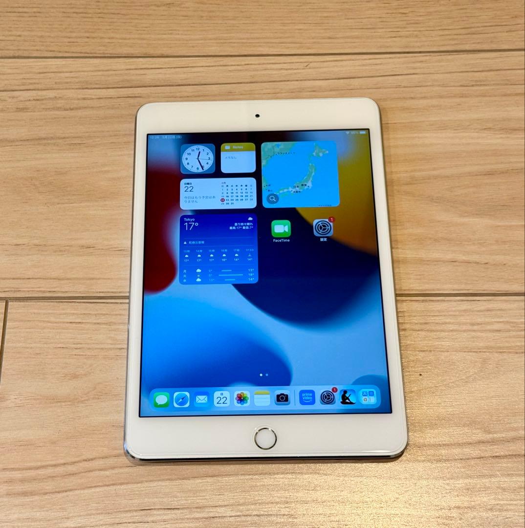 【期間限定お値引！】美品 Apple iPad mini4ケース＆保護フィルム付