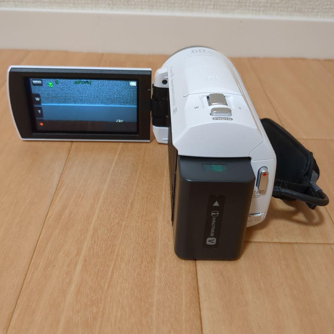 SONY HDR-CX680 ホワイト ビデオカメラ 本体