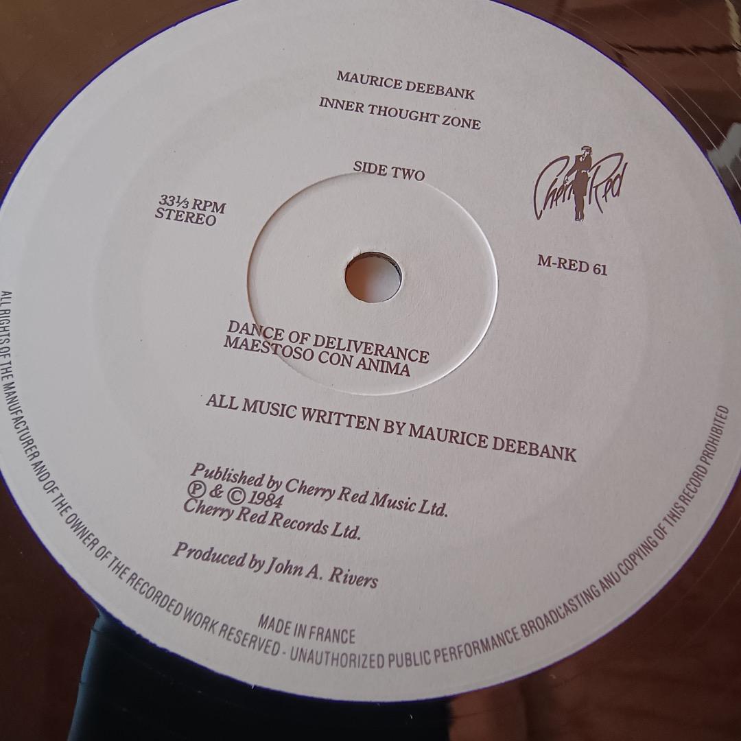 洋楽 Inner Thought Zone/Mourice Deebank