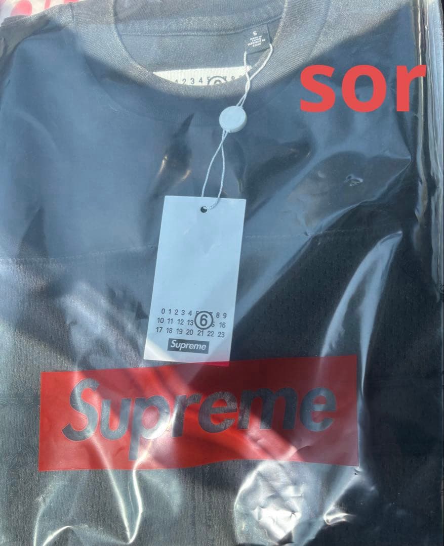 トップス Supreme MM6 Margiela Football Jersey