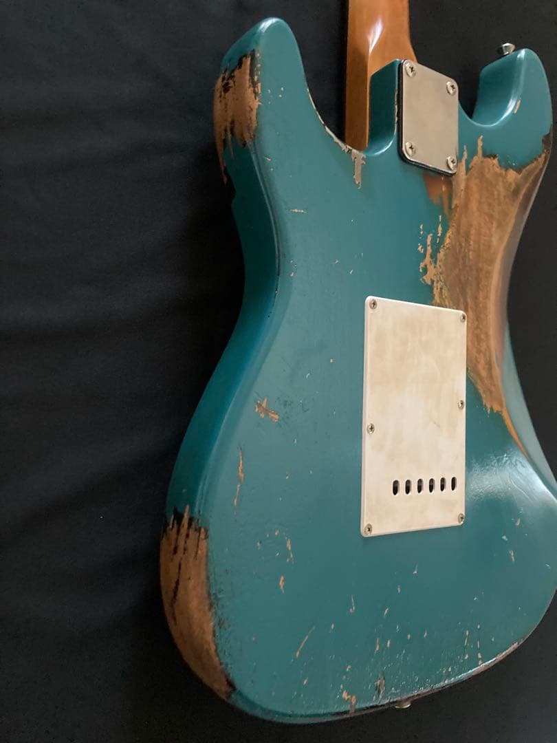 ギター #17 STtype lacquer multi layer relic