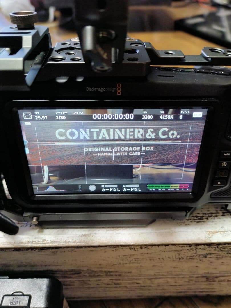 Blackmagic Pocket Cinema Camera 6K レンズ付き