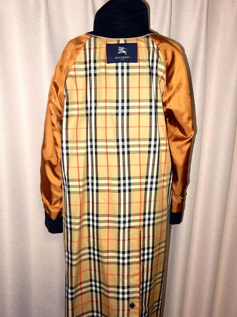 BURBERRY｜バーバリー ブラック ステンカラーコート　9AR
