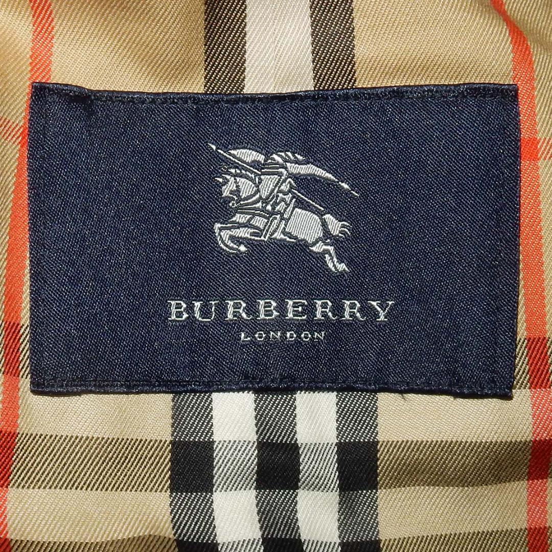 BURBERRY｜バーバリー ブラック ステンカラーコート　9AR