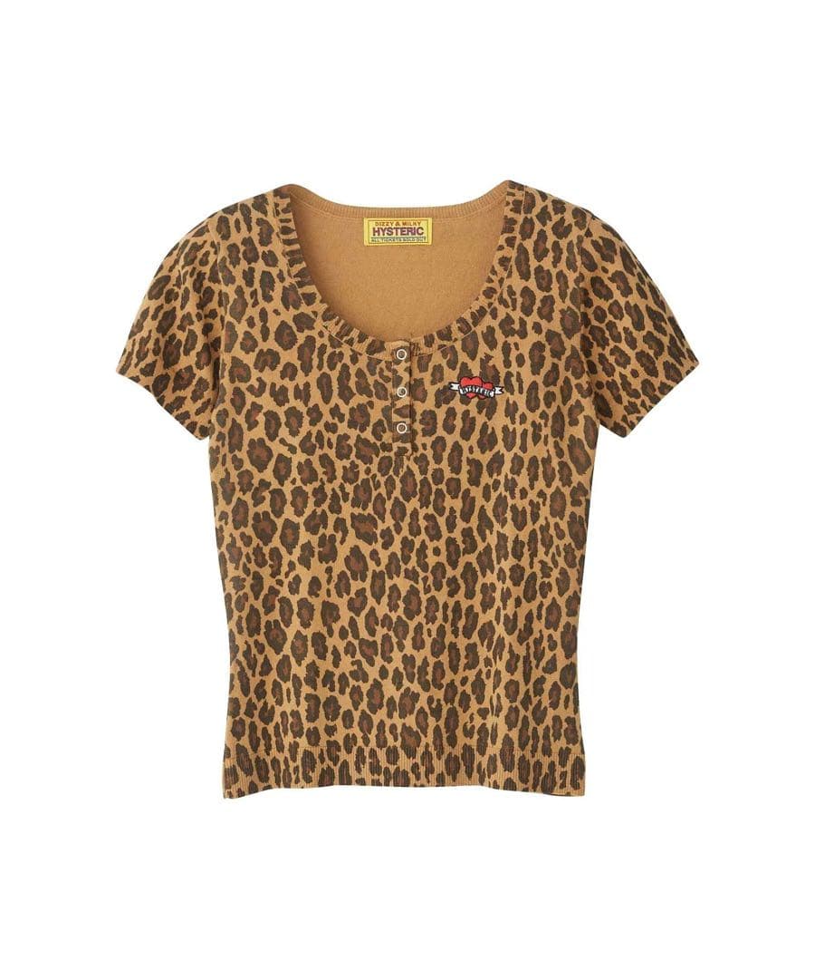 ヒステリックグラマー LEOPARD柄 プルオーバー