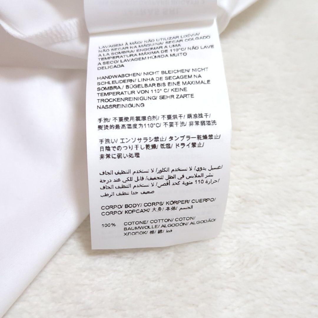 タグ付き TATRAS 2025 NUNKI ヌンキ 半袖 Tシャツ ホワイト