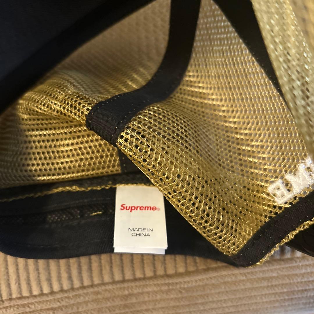 ヒョウ柄 supreme トイマシーン5パネルキャップ