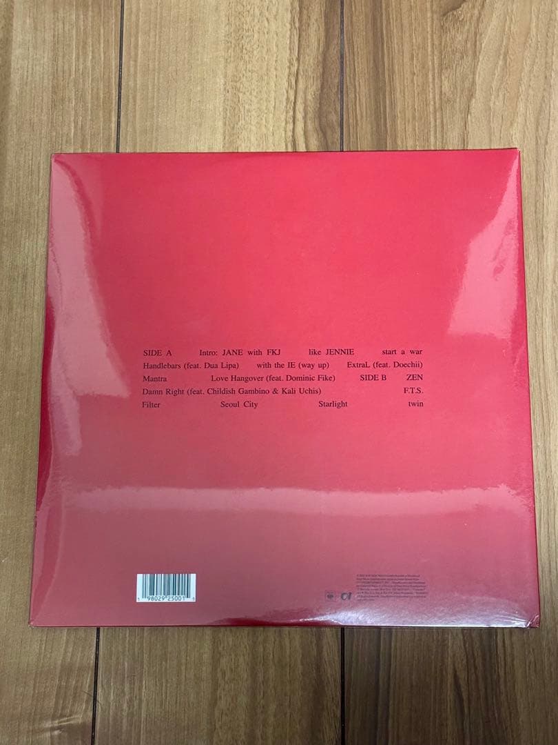新品 サイン入り Jennie / Ruby レコード LP ジェニ