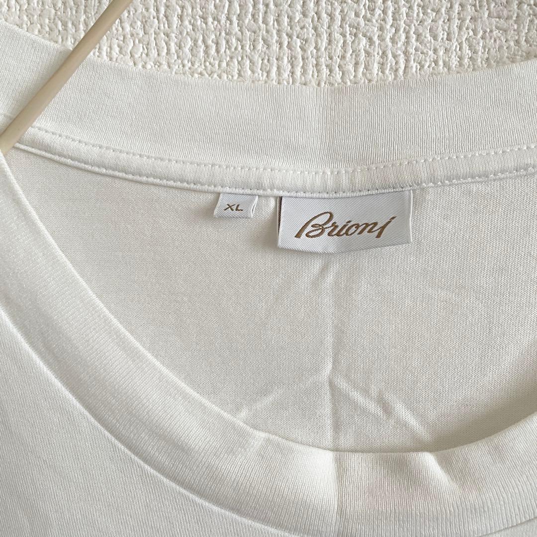 Brioni ブリオーニ　プリントTシャツ　イタリア製　メンズ　XLサイズ