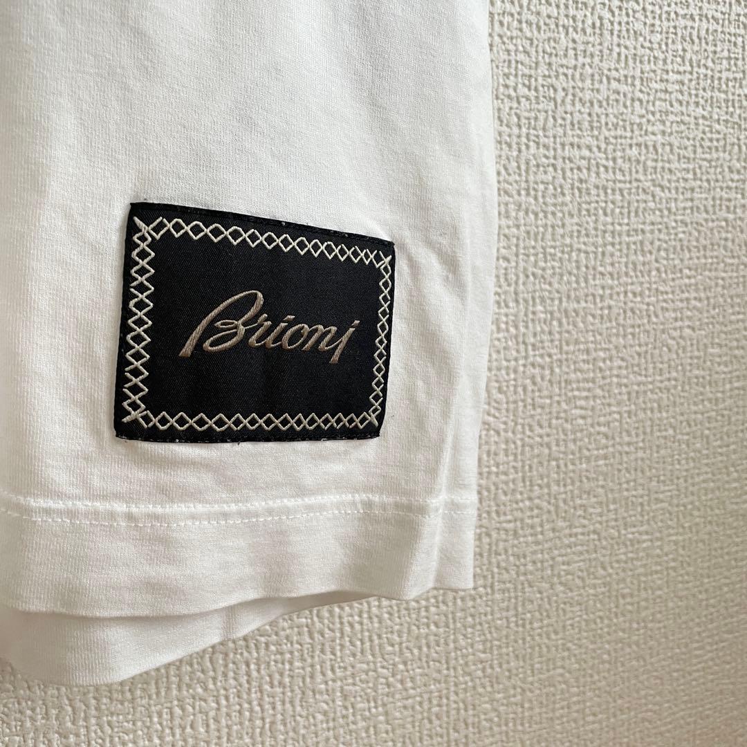Brioni ブリオーニ　プリントTシャツ　イタリア製　メンズ　XLサイズ
