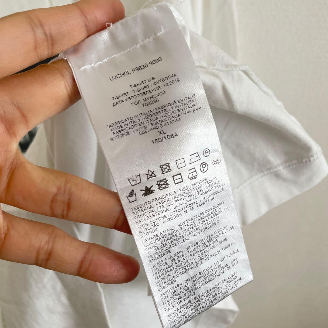 Brioni ブリオーニ　プリントTシャツ　イタリア製　メンズ　XLサイズ