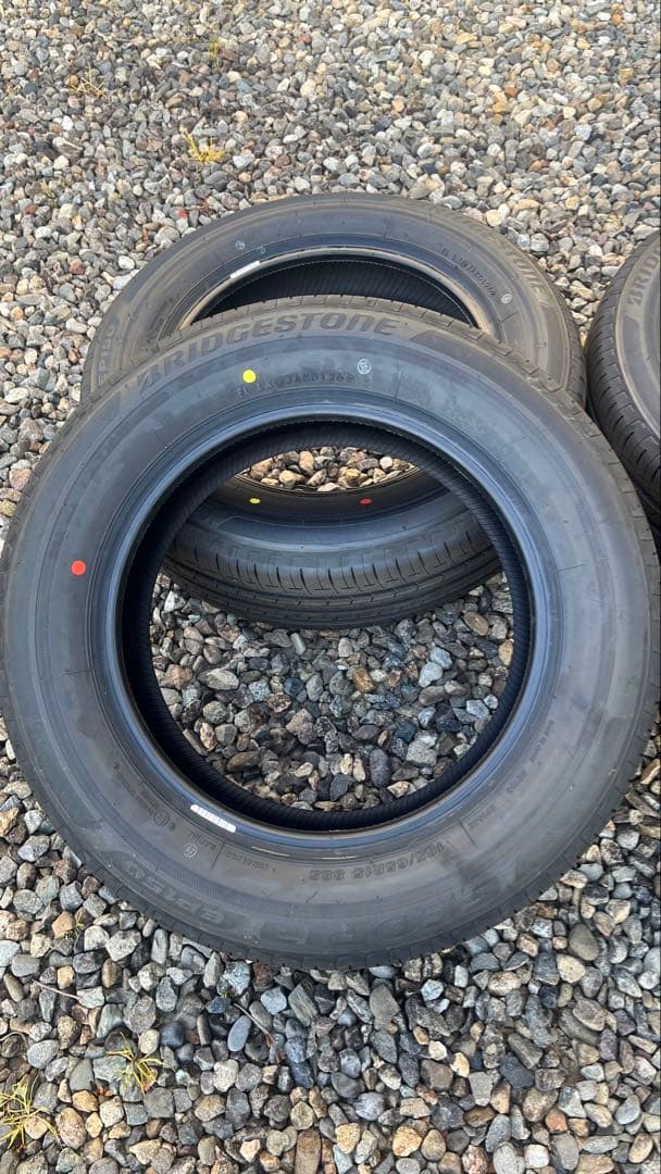 送料無料　新車取り外し　エコピア EP150 185/65R15 ４本セット