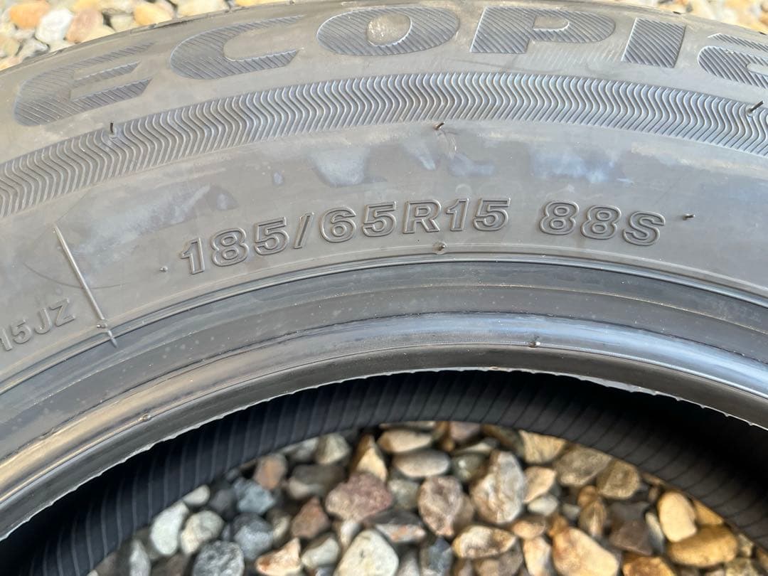 送料無料　新車取り外し　エコピア EP150 185/65R15 ４本セット