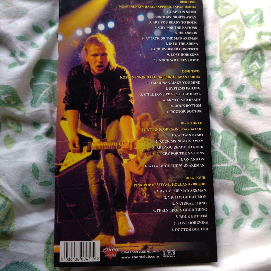 洋楽 THE MICHAEL SCHENKER GROUP BACK TO ATTAC
