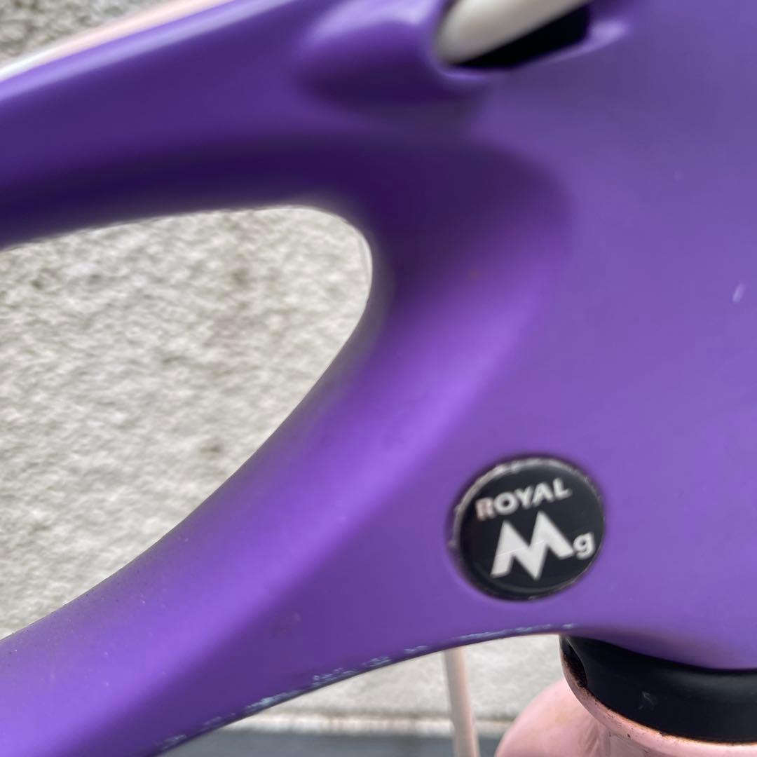 Baby Shuttle14インチ -子供用自転車 紫とピンク