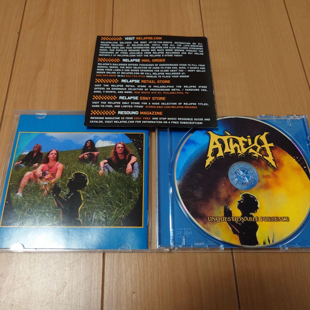 Atheist 入手困難アルバム3枚セット