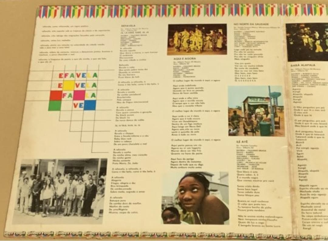BRA盤77年オリジ！再生良好！Gilberto Gil/Refavela