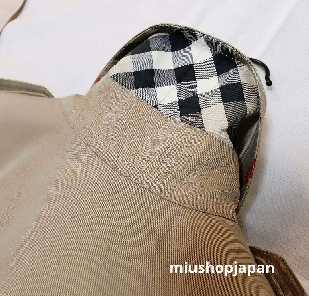 本物上質●38サイズ　BURBERRY　バーバリー　トレンチコート　ステンカラー
