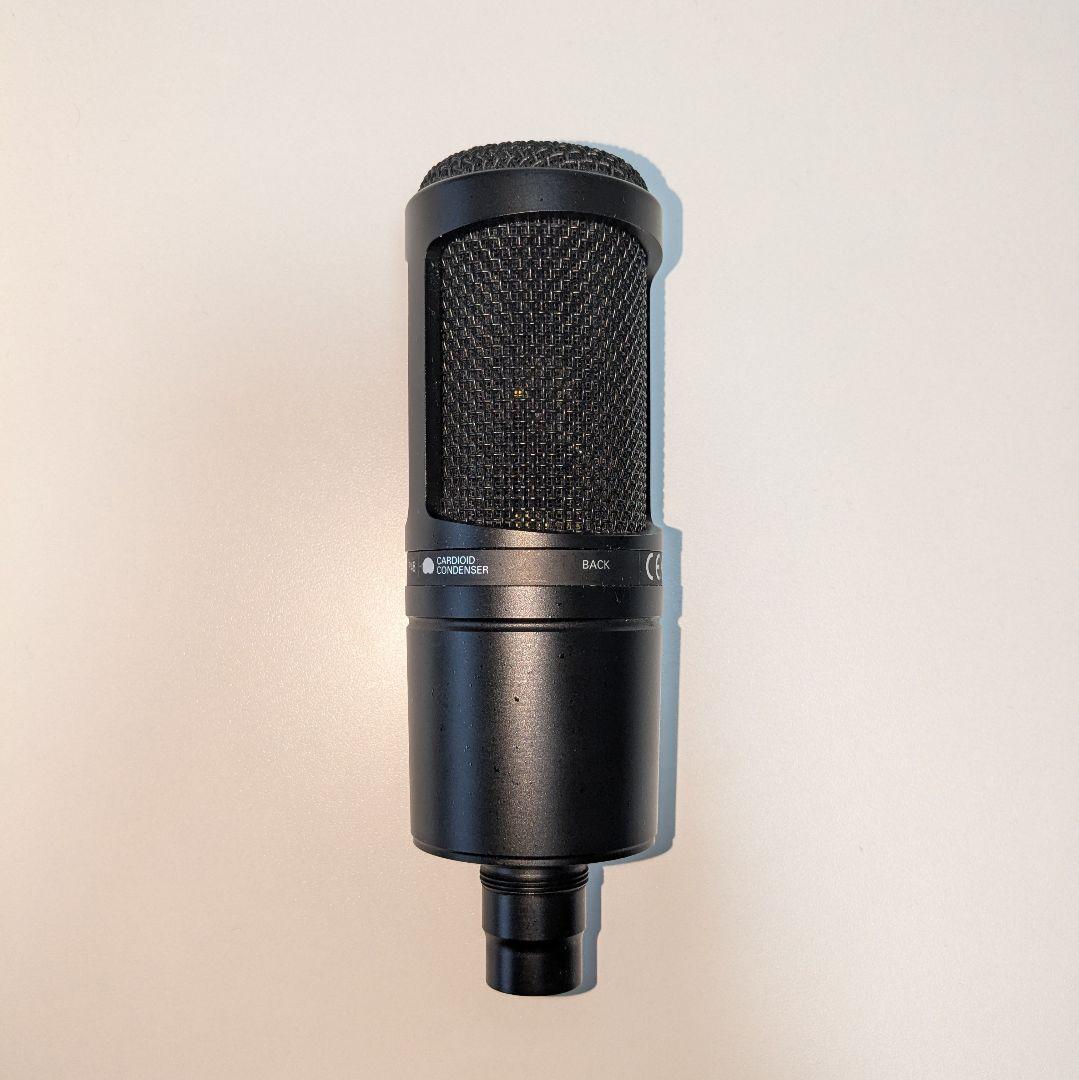 audio-technica AT2020 コンデンサーマイク ブラック