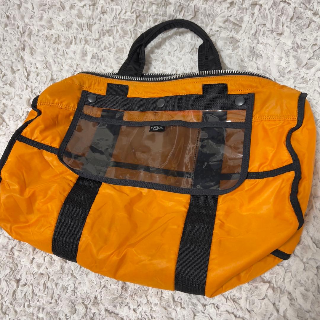 【美品・廃盤・希少】ポーター　ダッフル ボストンバッグ タンカー 黒 2way