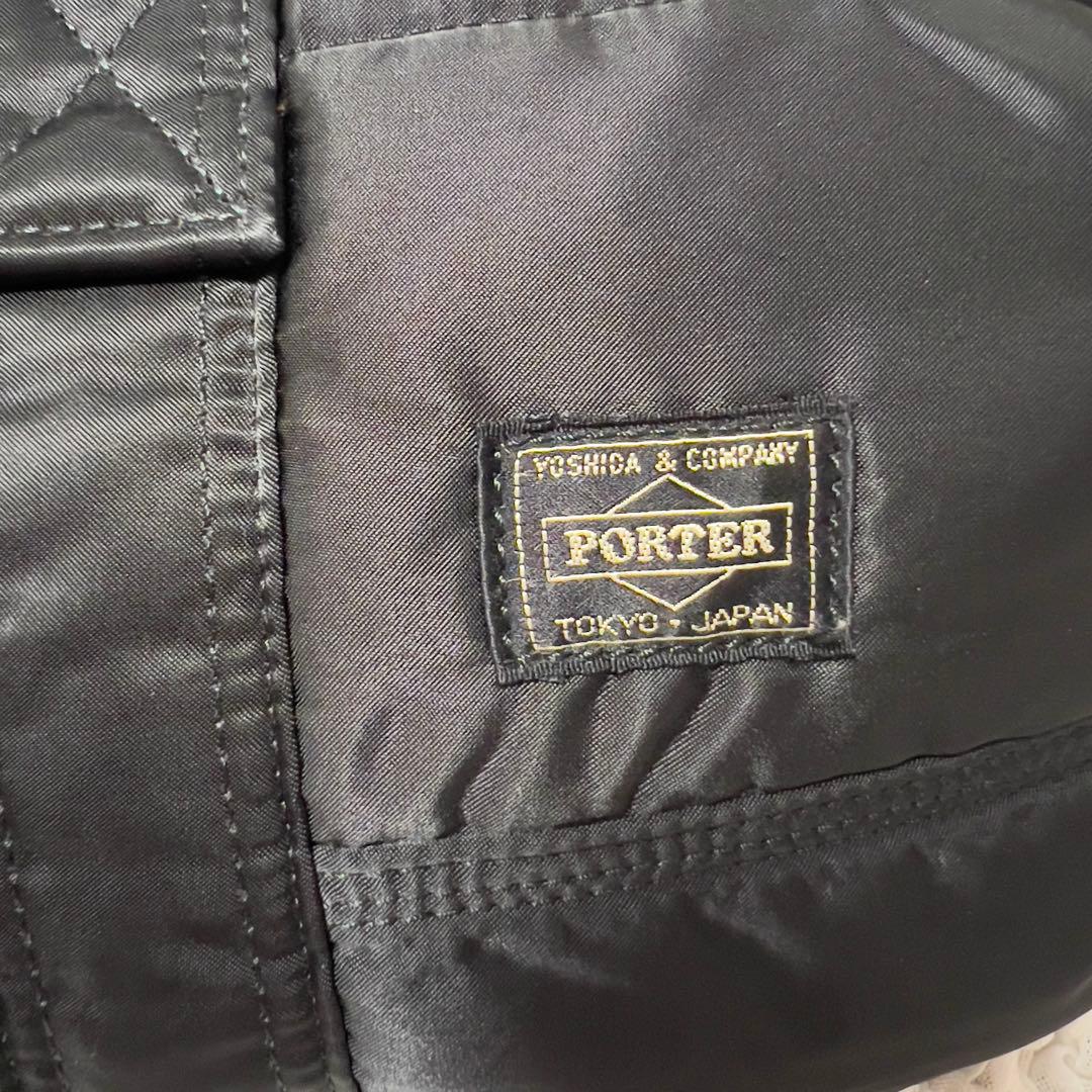 【美品・廃盤・希少】ポーター　ダッフル ボストンバッグ タンカー 黒 2way