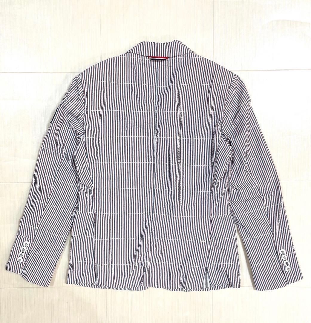 MONCLER テーラードジャケット ロゴボタン ロゴワッペン