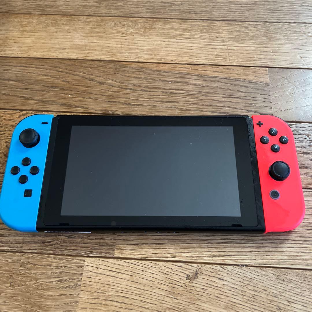 Nintendo Switch 赤/青 本体 充電器付き