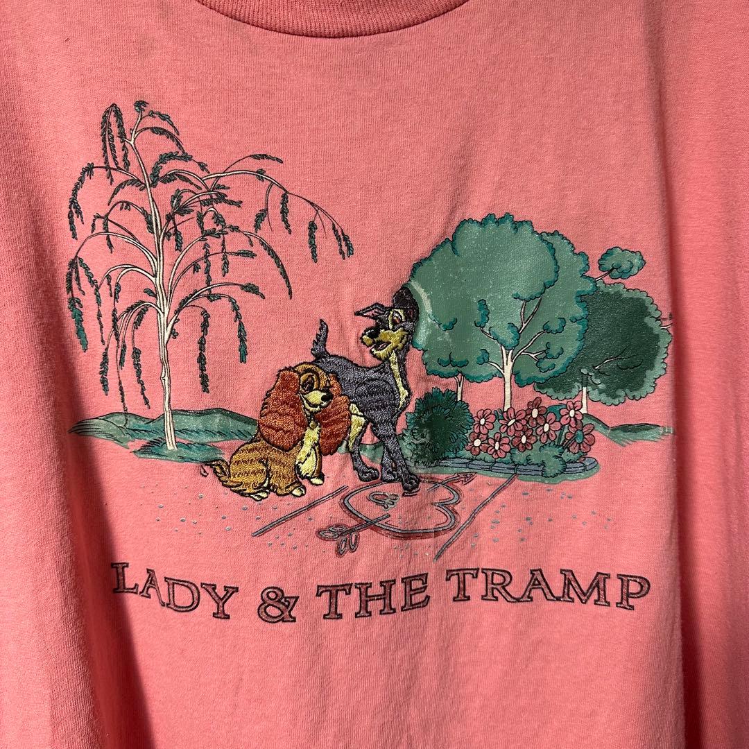 わんわん物語　古着　刺繍ビンテージTシャツ