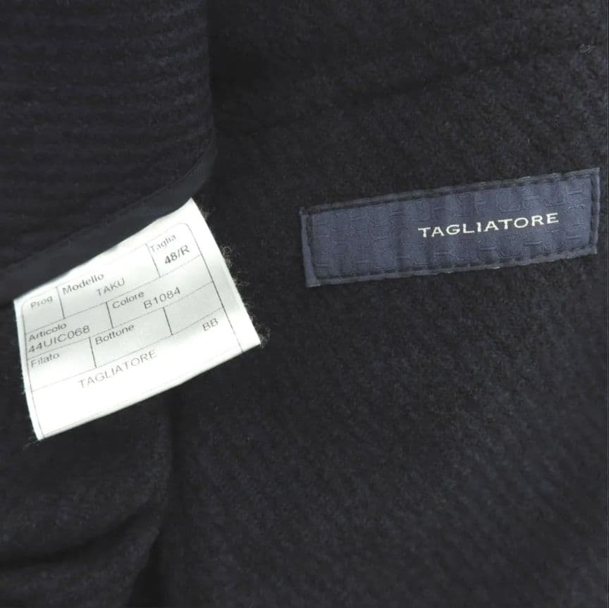 【中古】タリアトーレ TAGLIATORE TAKブルゾン ネイビー48