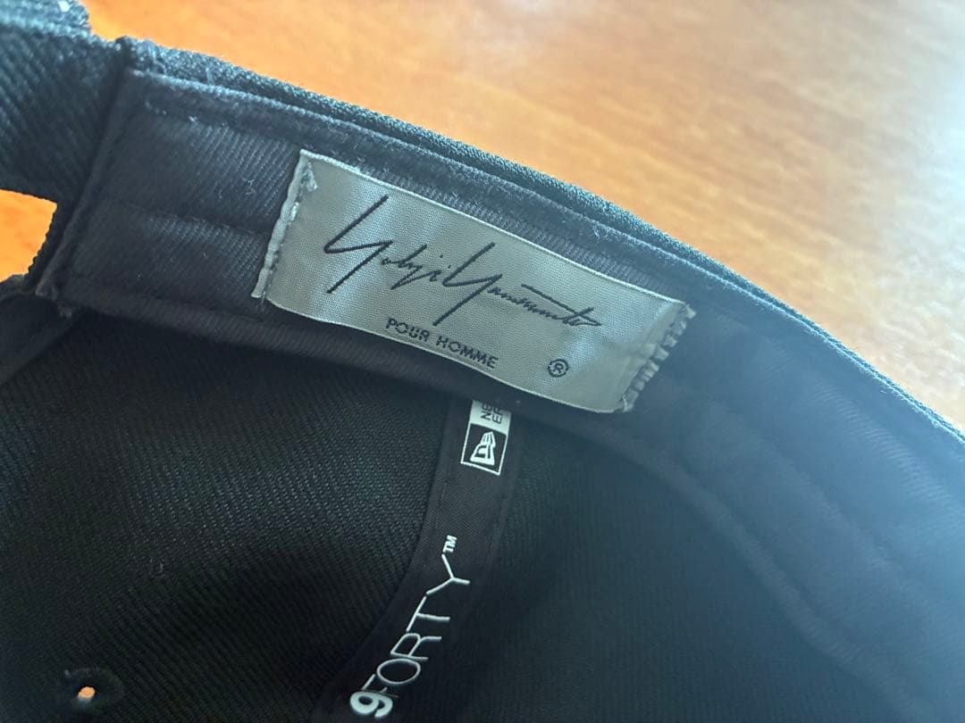 Yohji Yamamoto × newera 9FORTY キャップ
