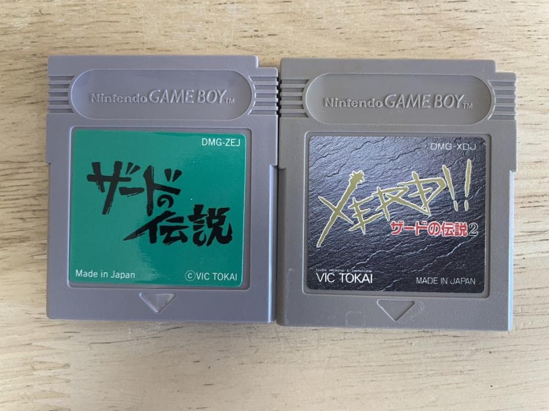 XERD！！ザードの伝説２種 （1&2偽神の領域） ビック東海 箱-取説あり