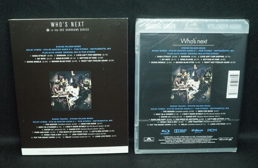 【未開封Blu-ray Audio】ザ・フー「フーズ・ネクストハイレゾATMOS