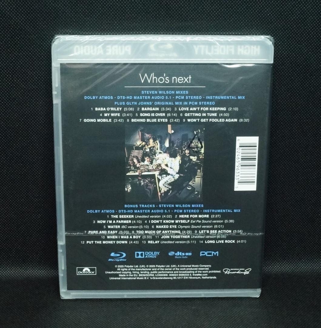 【未開封Blu-ray Audio】ザ・フー「フーズ・ネクストハイレゾATMOS