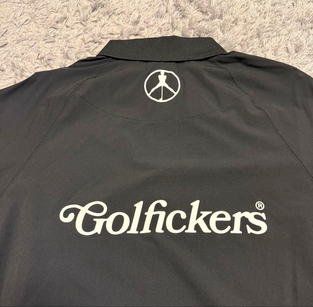 Golfickers 長袖ポロシャツ