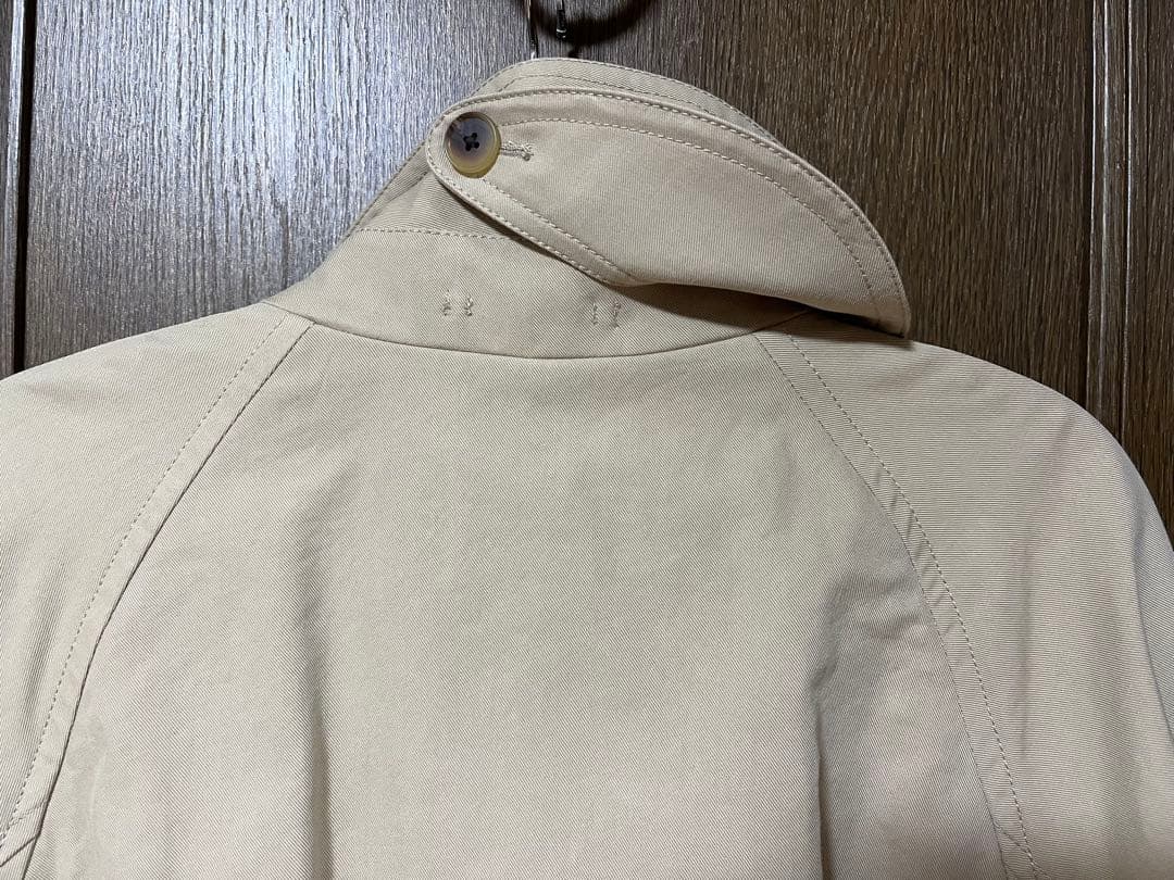 Spick&spanソフトツイルショートトレンチコート
