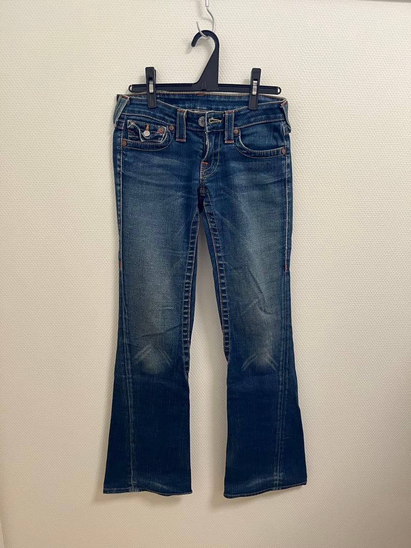 truereligion ブーツカットデニム 26 ラインストーン
