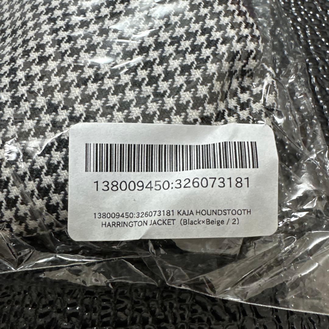 【新品】KAJA HOUNDSTOOTH HARRINGTON JACKET