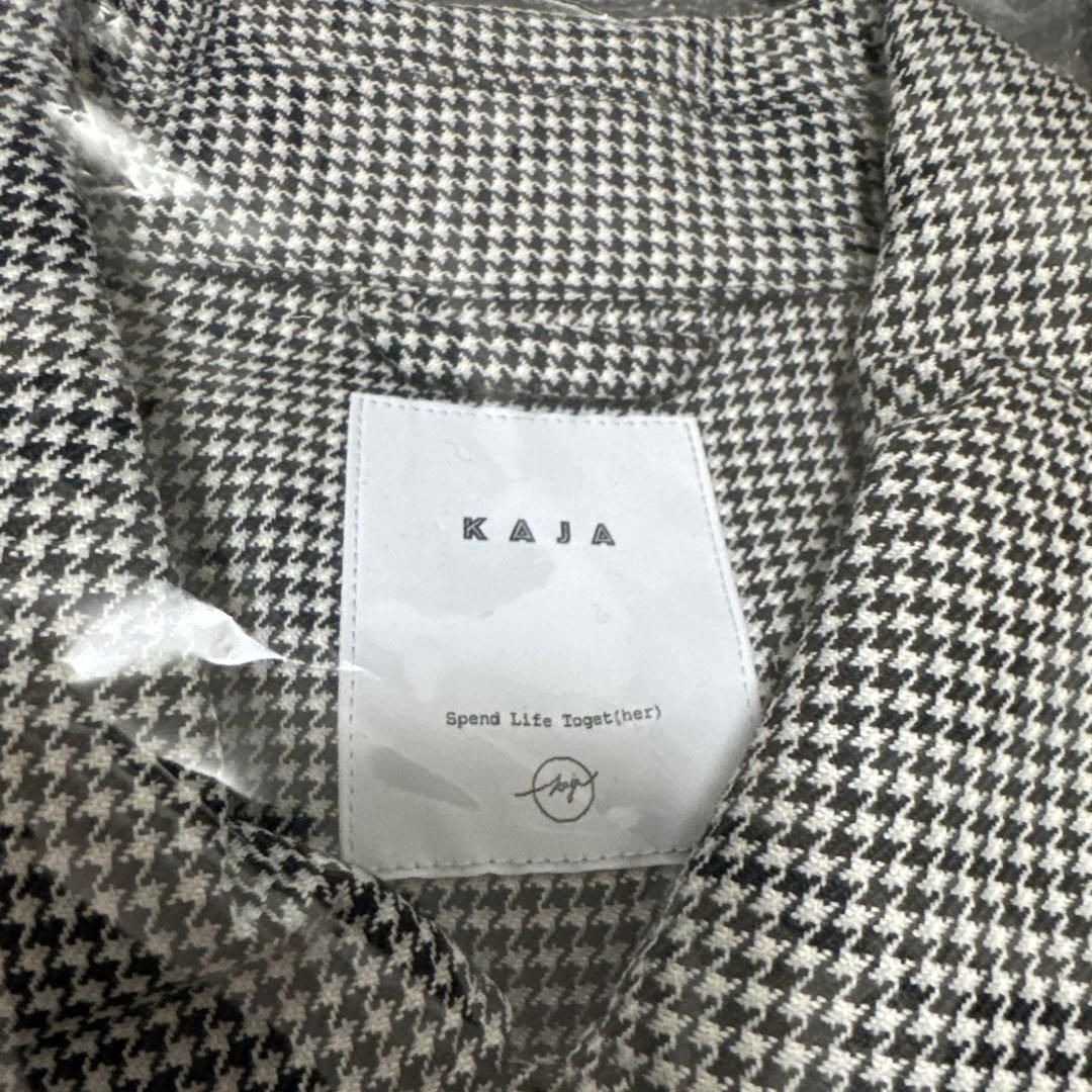 【新品】KAJA HOUNDSTOOTH HARRINGTON JACKET
