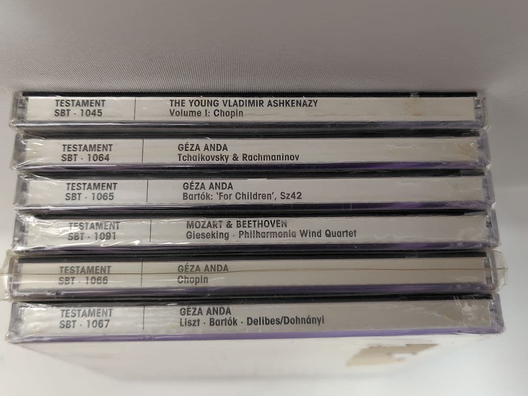 クラシックCD 6枚セット TESTAMENT Edition