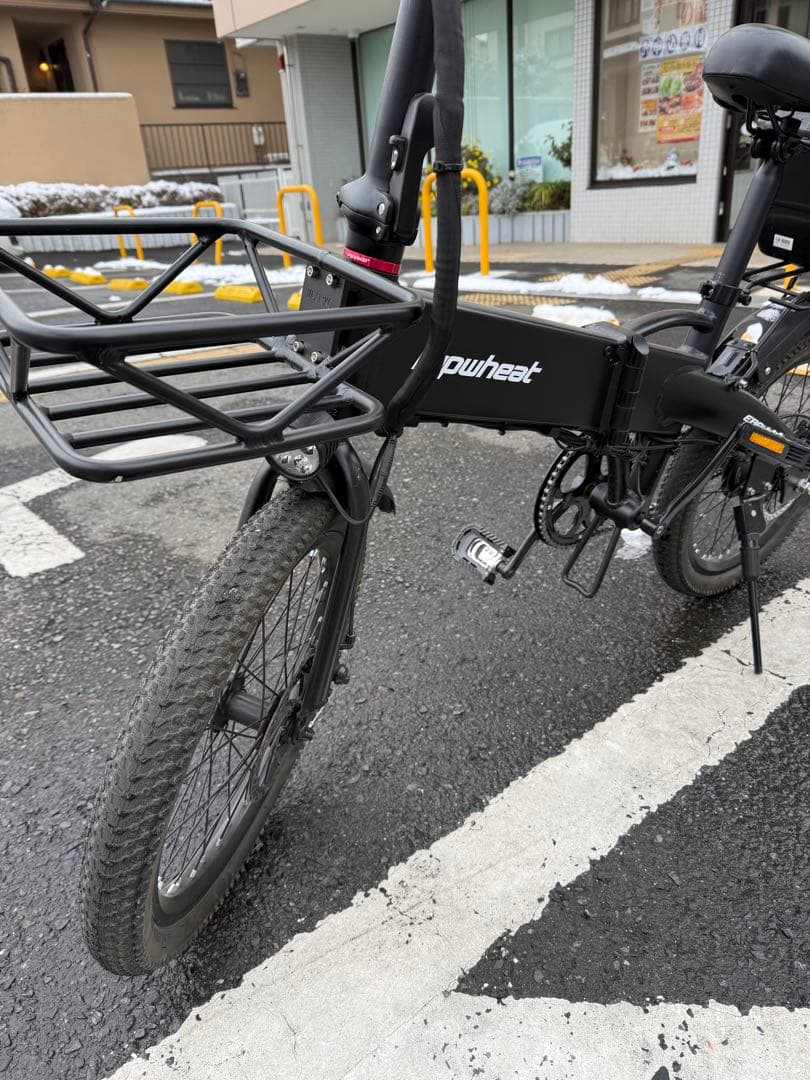 [引取のみ] Ripwheat 電動アシスト自転車 ブラック 48V