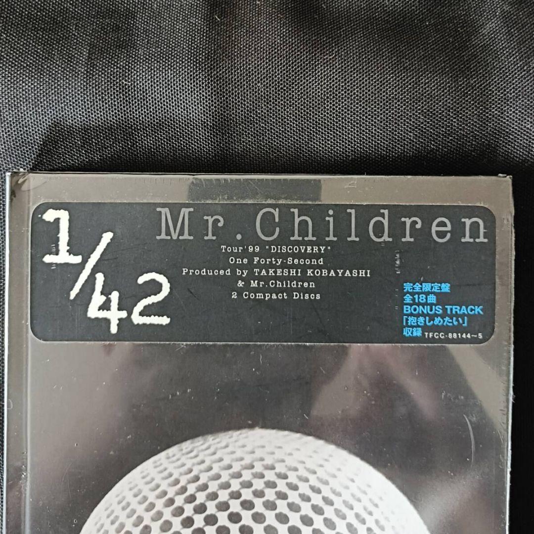 稀少 未開封 Mr.Children「1/42」完全生産限定盤2CD 産声