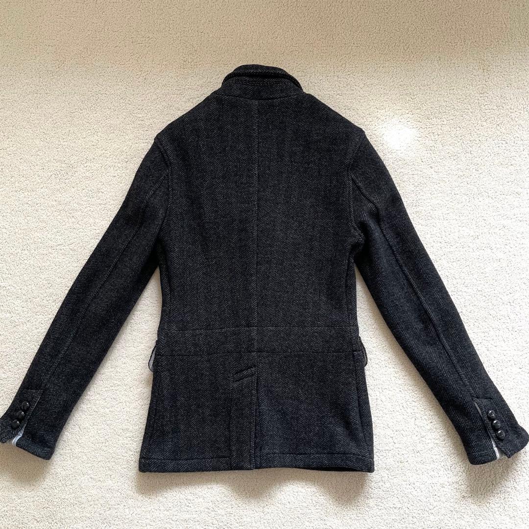 【希少】Ralph Lauren/ヘリンボーン/上質圧縮ウールニット(S)