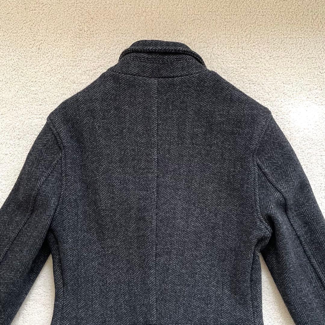 【希少】Ralph Lauren/ヘリンボーン/上質圧縮ウールニット(S)