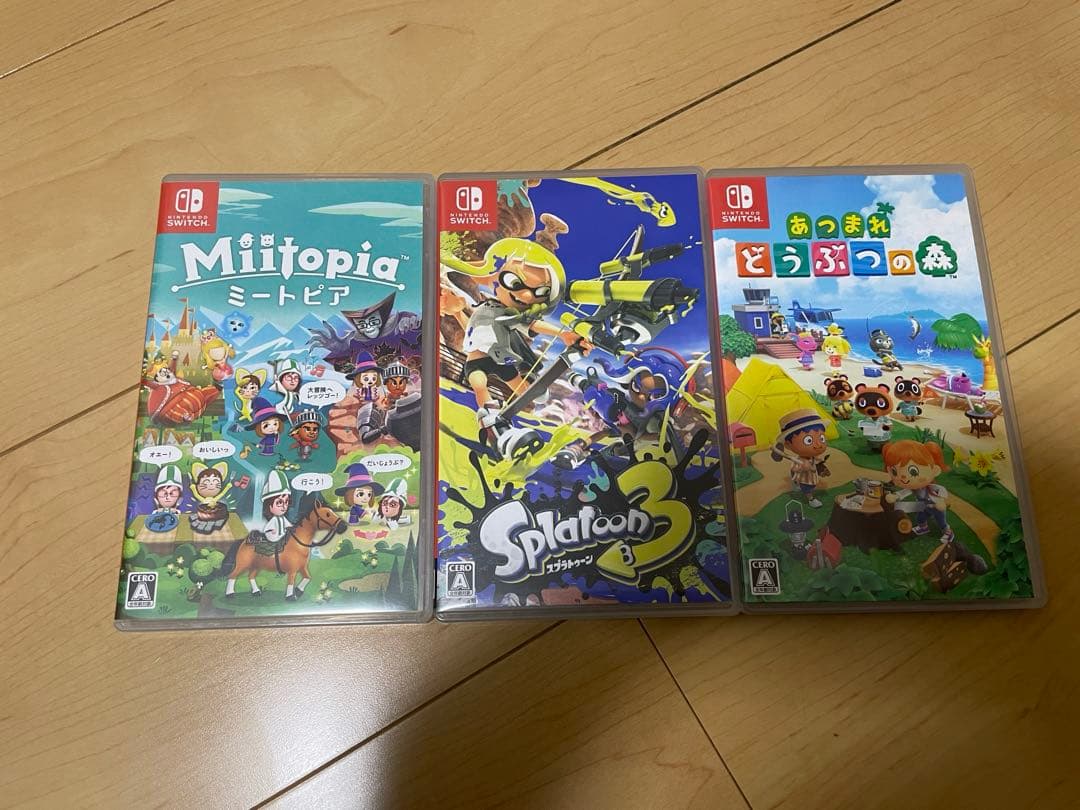 NintendoSwitchソフト スプラトゥーン3 どうぶつの森　ミートピア