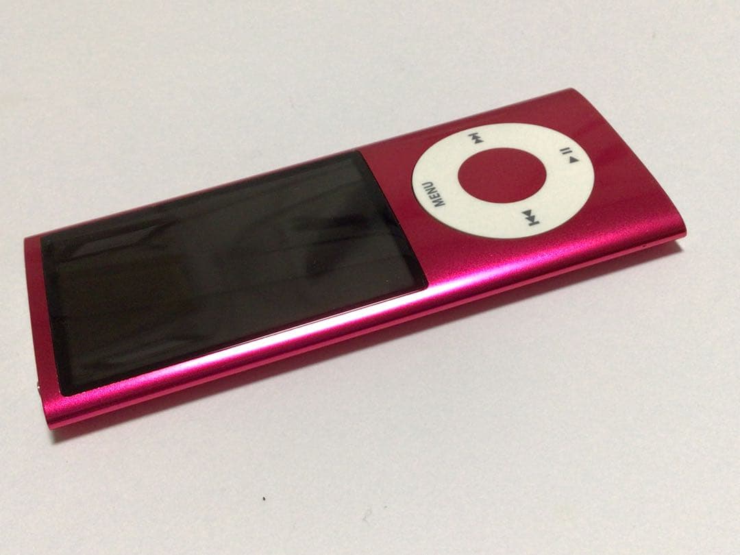 iPod nano 5世代16GBピンクno.241バッテリー交換済作動品