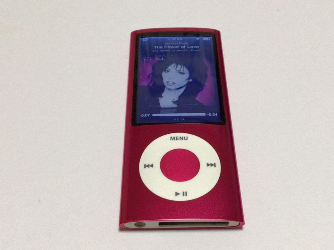 iPod nano 5世代16GBピンクno.241バッテリー交換済作動品