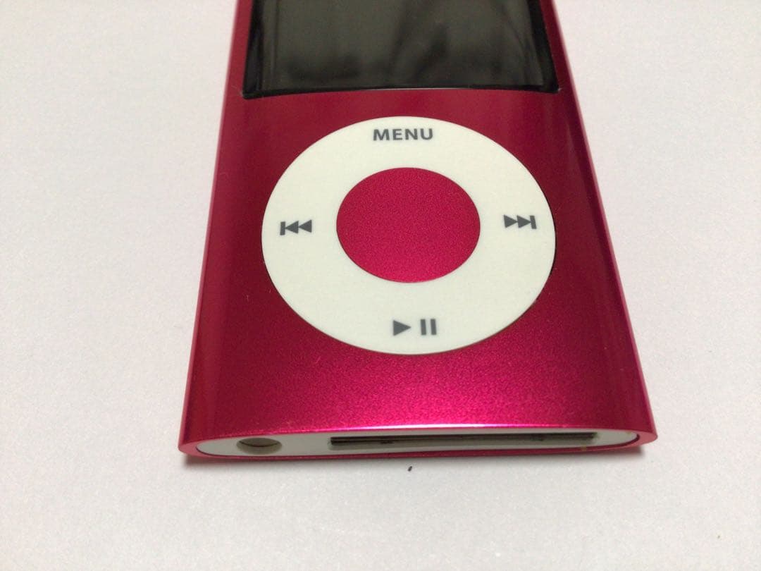 iPod nano 5世代16GBピンクno.241バッテリー交換済作動品