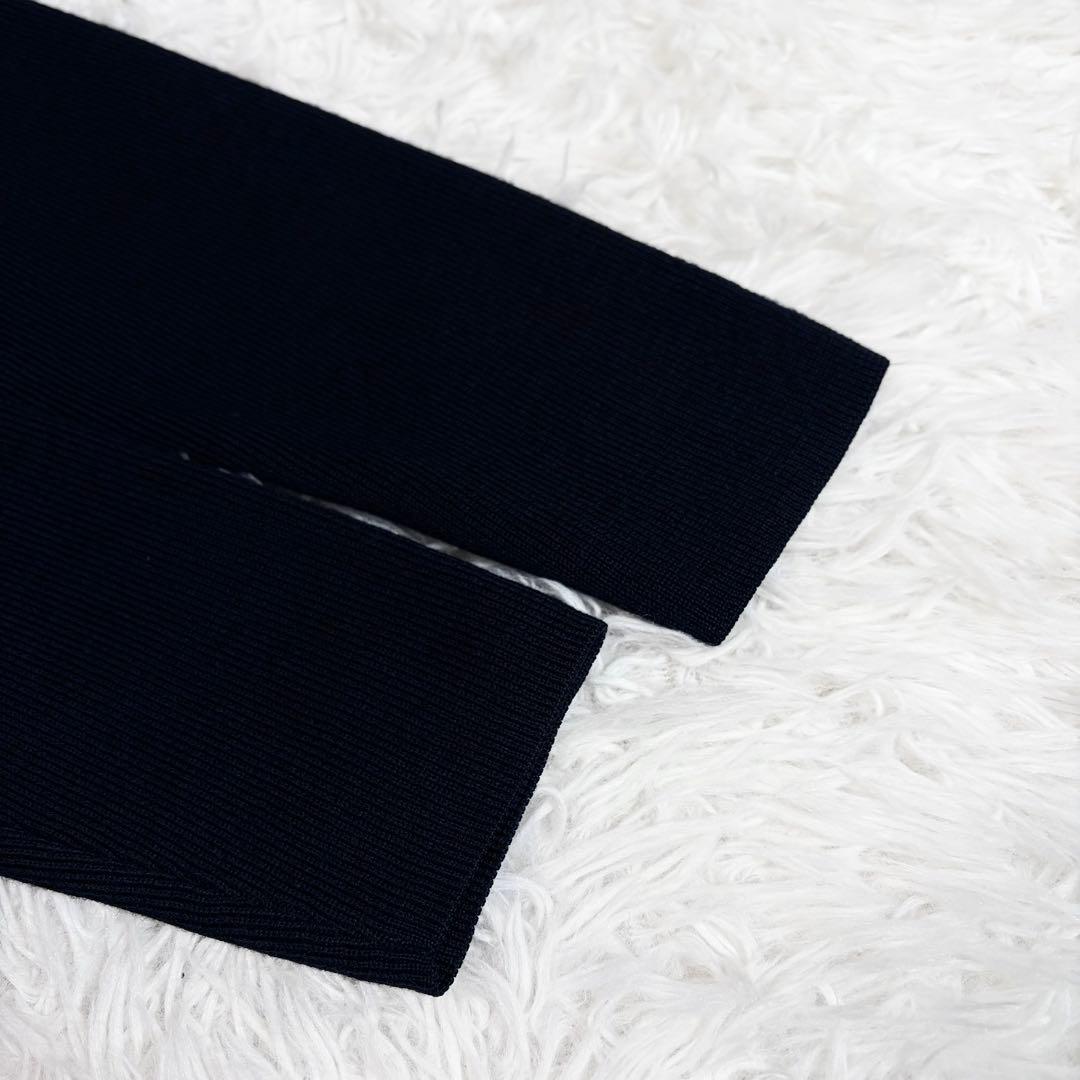 【美品】MARK&LONA ハイブリッドニット ジップアップジャケットL