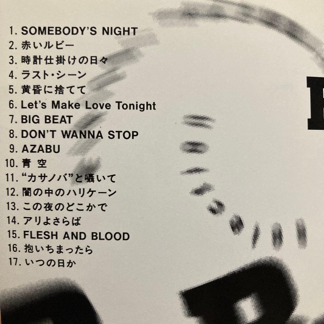 [レア]矢沢永吉　香港版CD BIG BEAT Best Selection